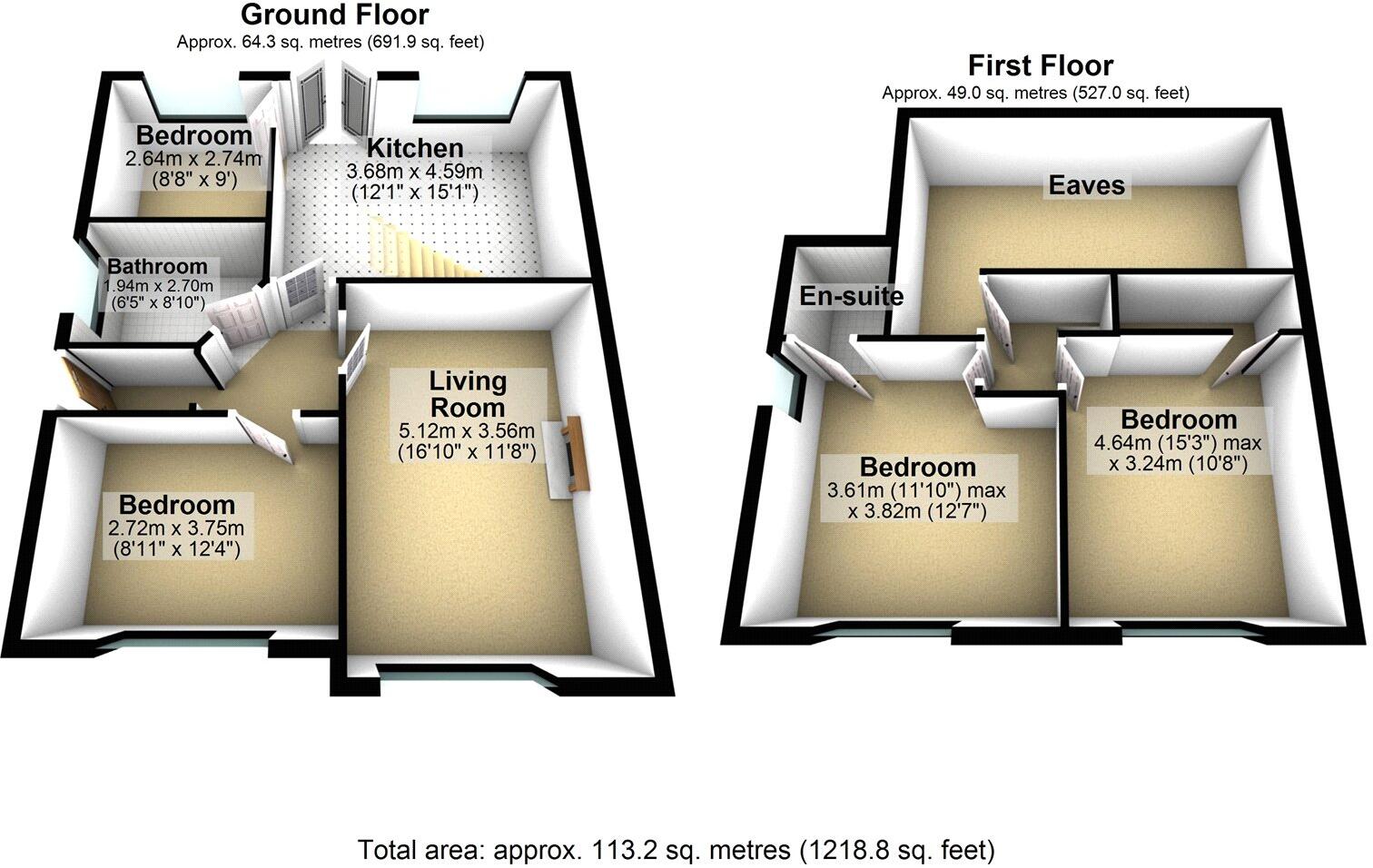 Carr Grove, Milnrow, Rochdale, Greater Manchester, OL16 floorplan