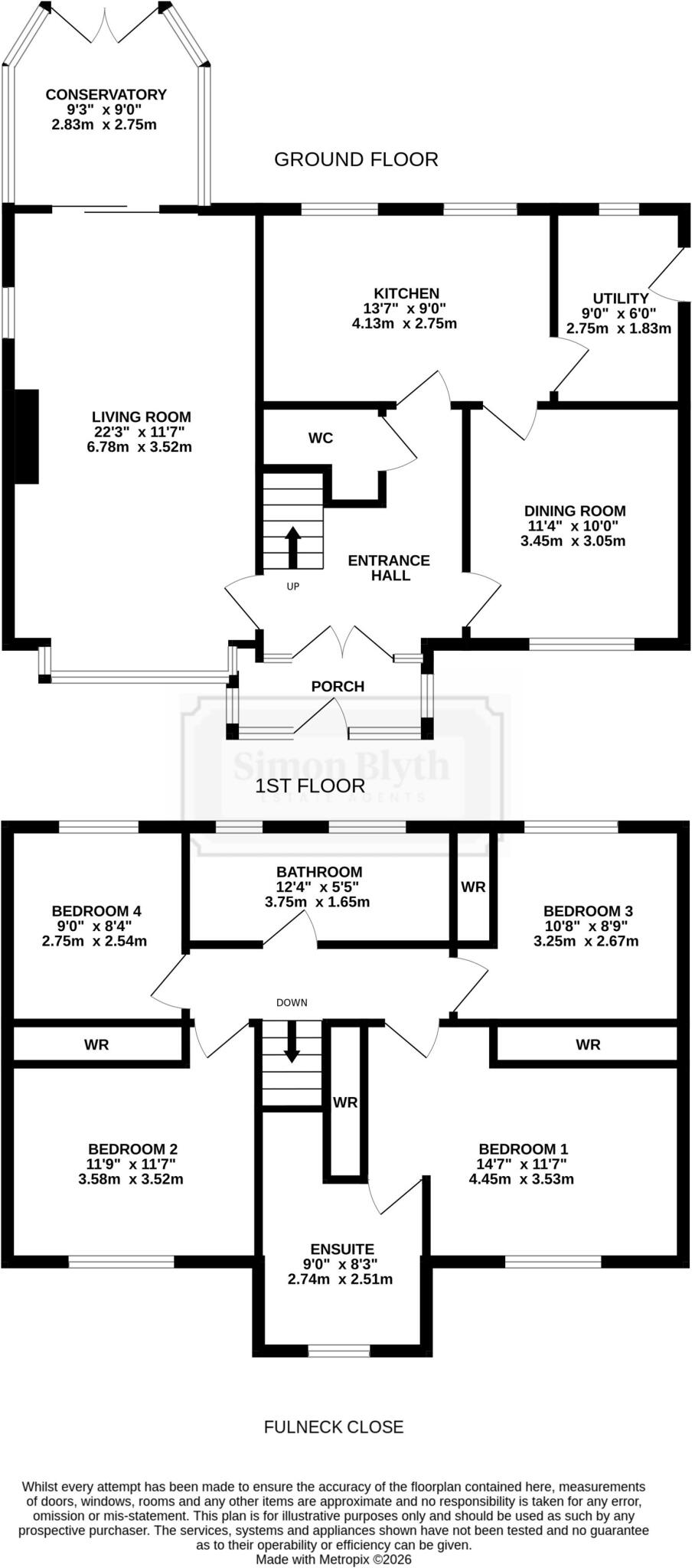 Fulneck Close, Fixby, Huddersfield, HD2 floorplan