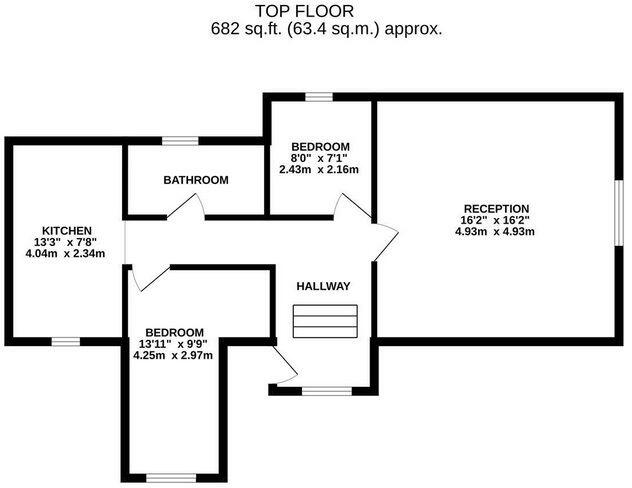 Flat 4, 1A West Hill Road, St Leonards-on-Sea, East Sussex, TN38 0NA floorplan
