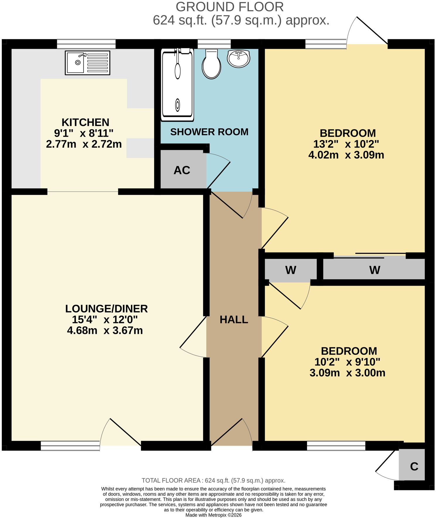 Sharon Road, West End, SO30 floorplan