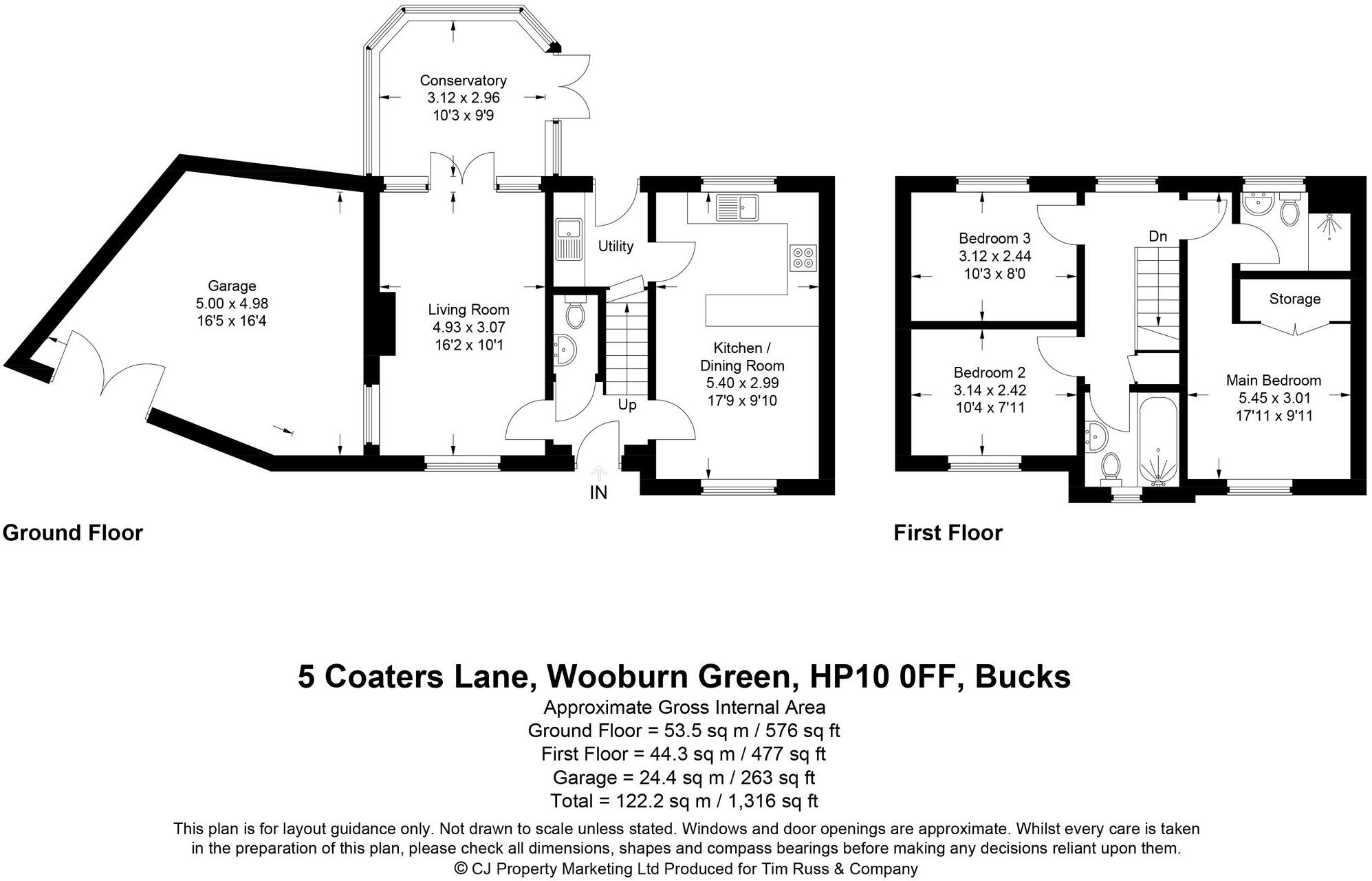 Coaters Lane, Wooburn Green, HP10 floorplan
