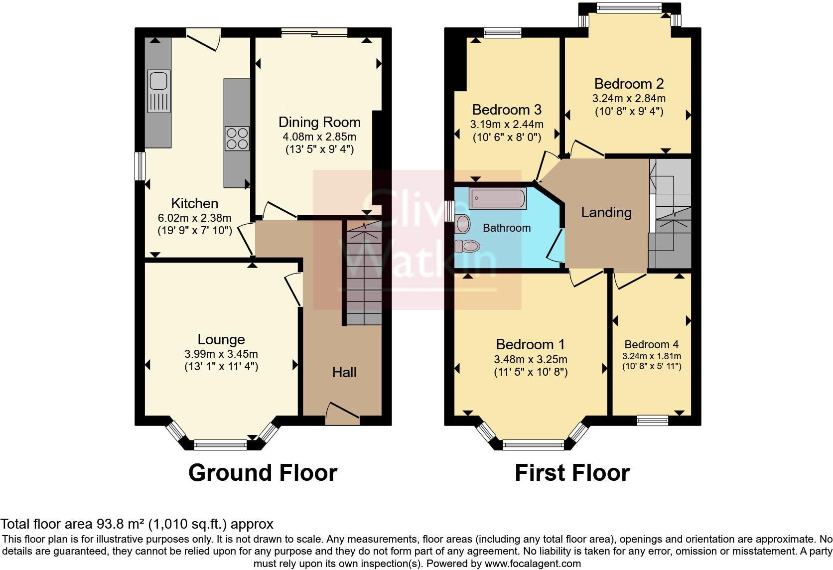 Easton Road, Wirral, Merseyside, CH62 floorplan