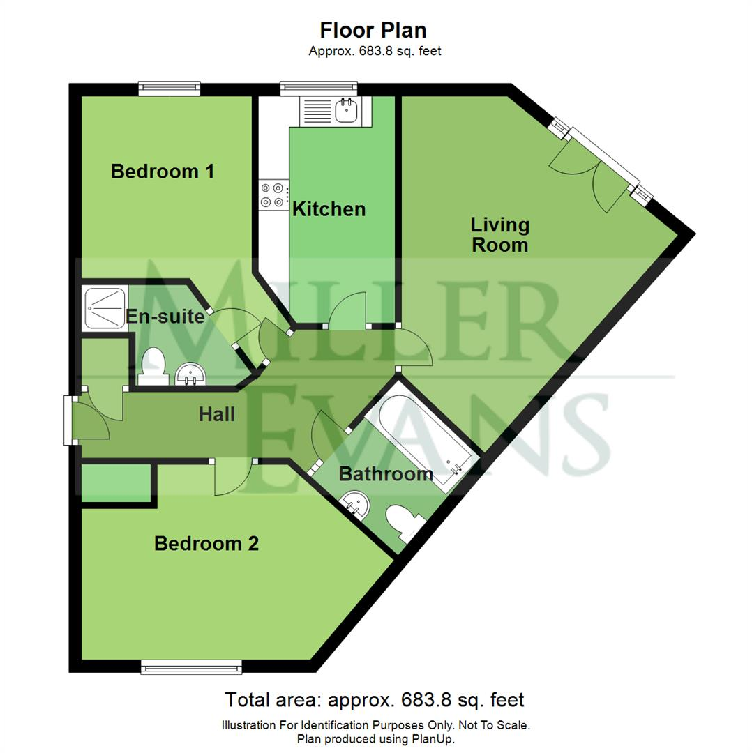 7 Greenfields Gardens, Shrewsbury, SY1 2RN floorplan