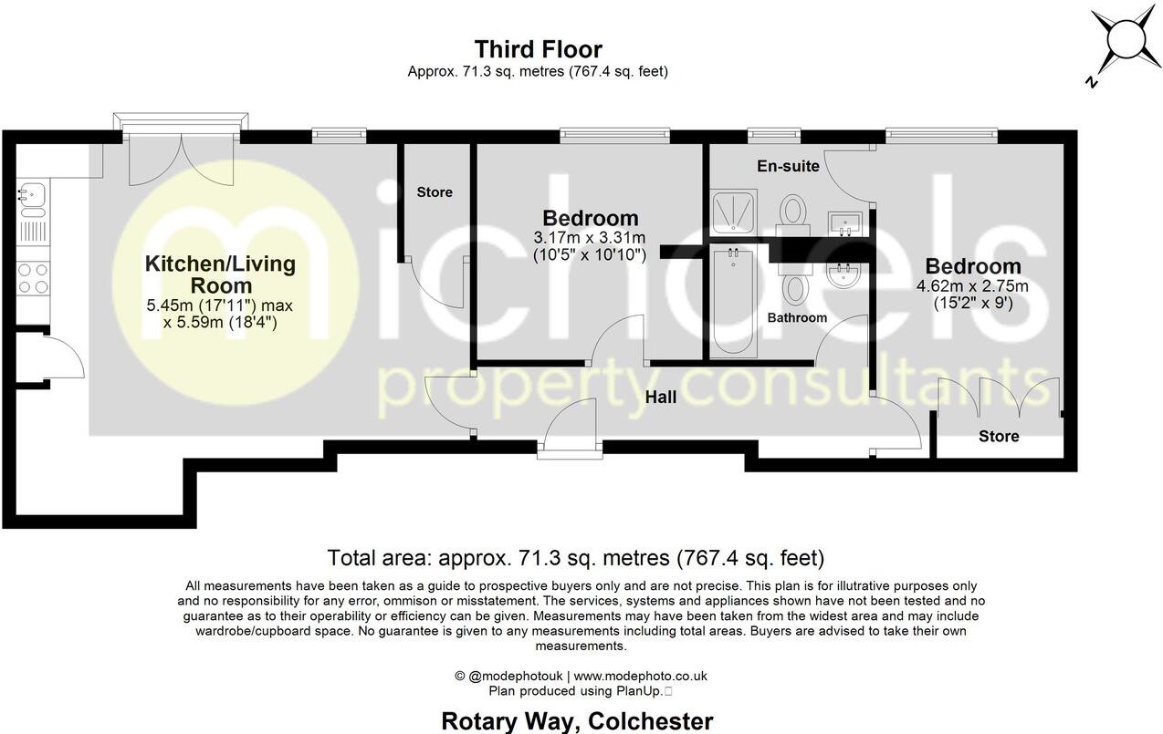 Rotary Way, Colchester, CO3 floorplan