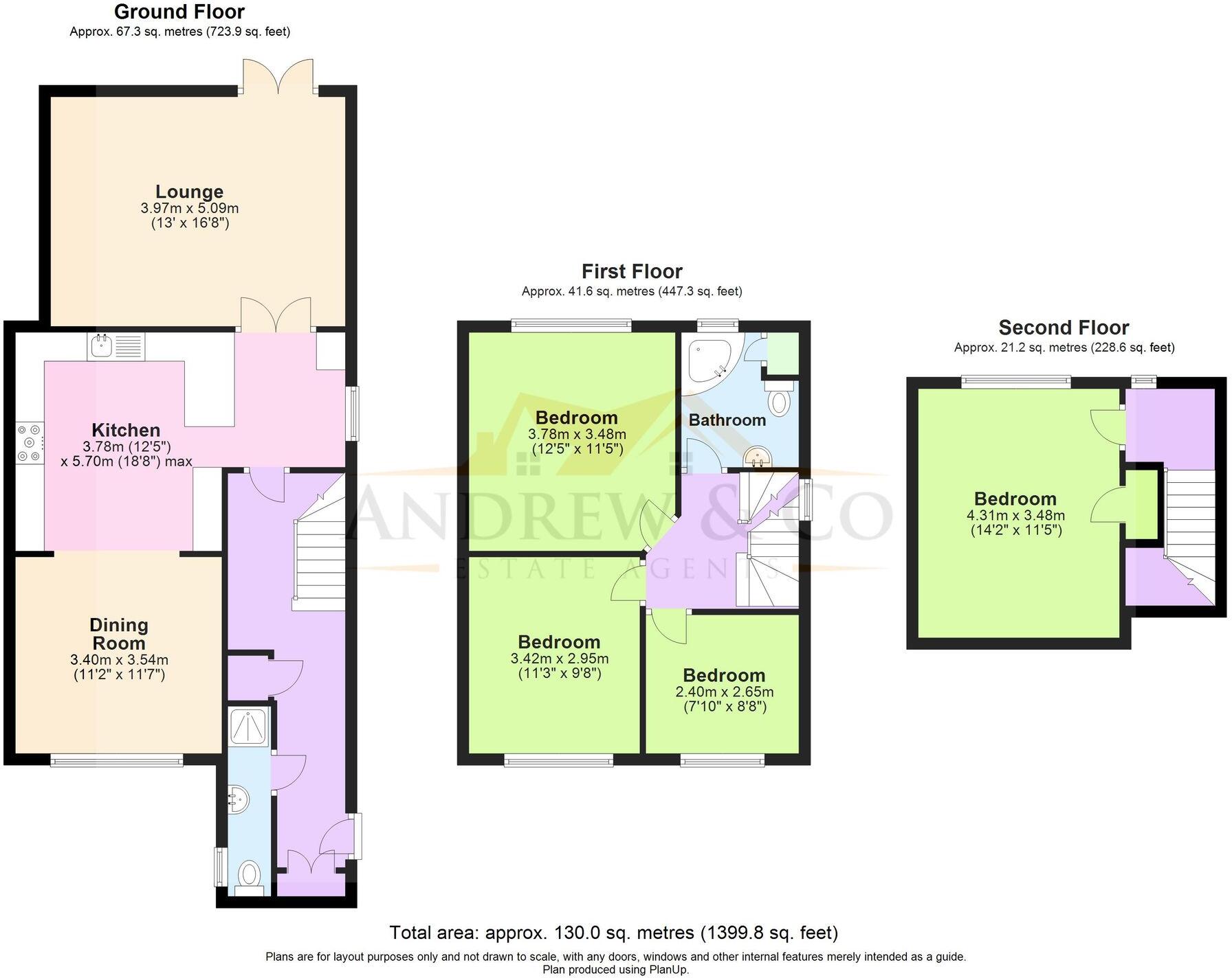 Willow Tree Close, Willesborough, TN24 floorplan