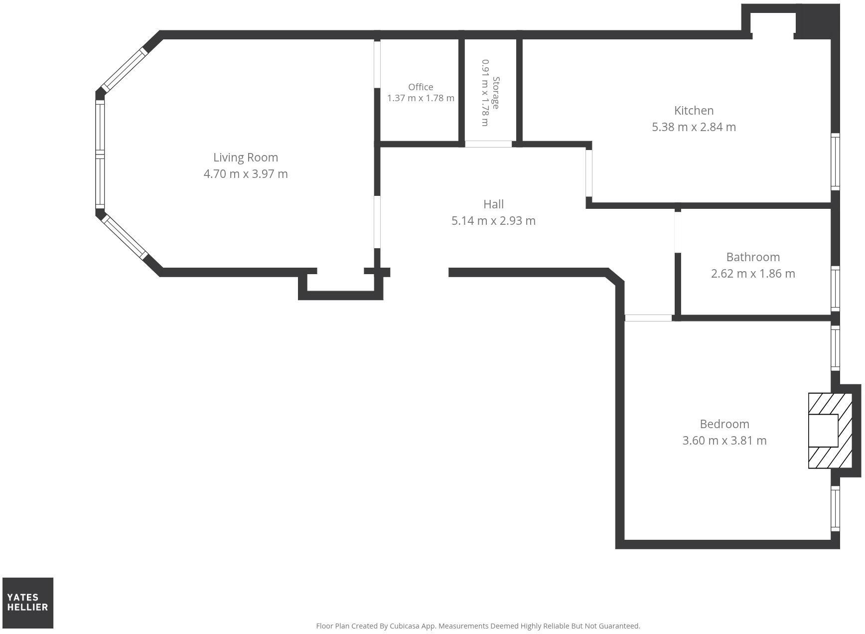 124 Novar Drive, Hyndland, G12 floorplan