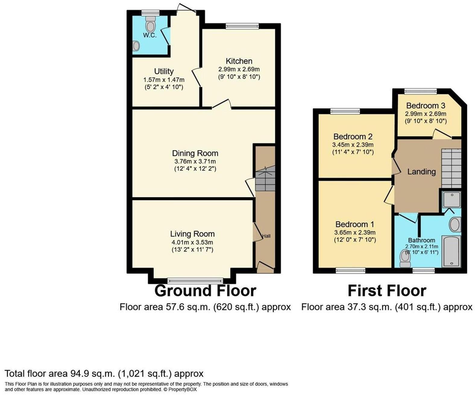 Rhyl Road, Denbigh, LL16 floorplan