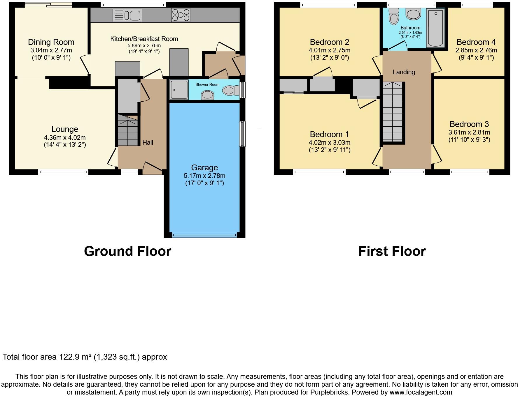 3A, Oliver Road, Loughborough, LE11 floorplan