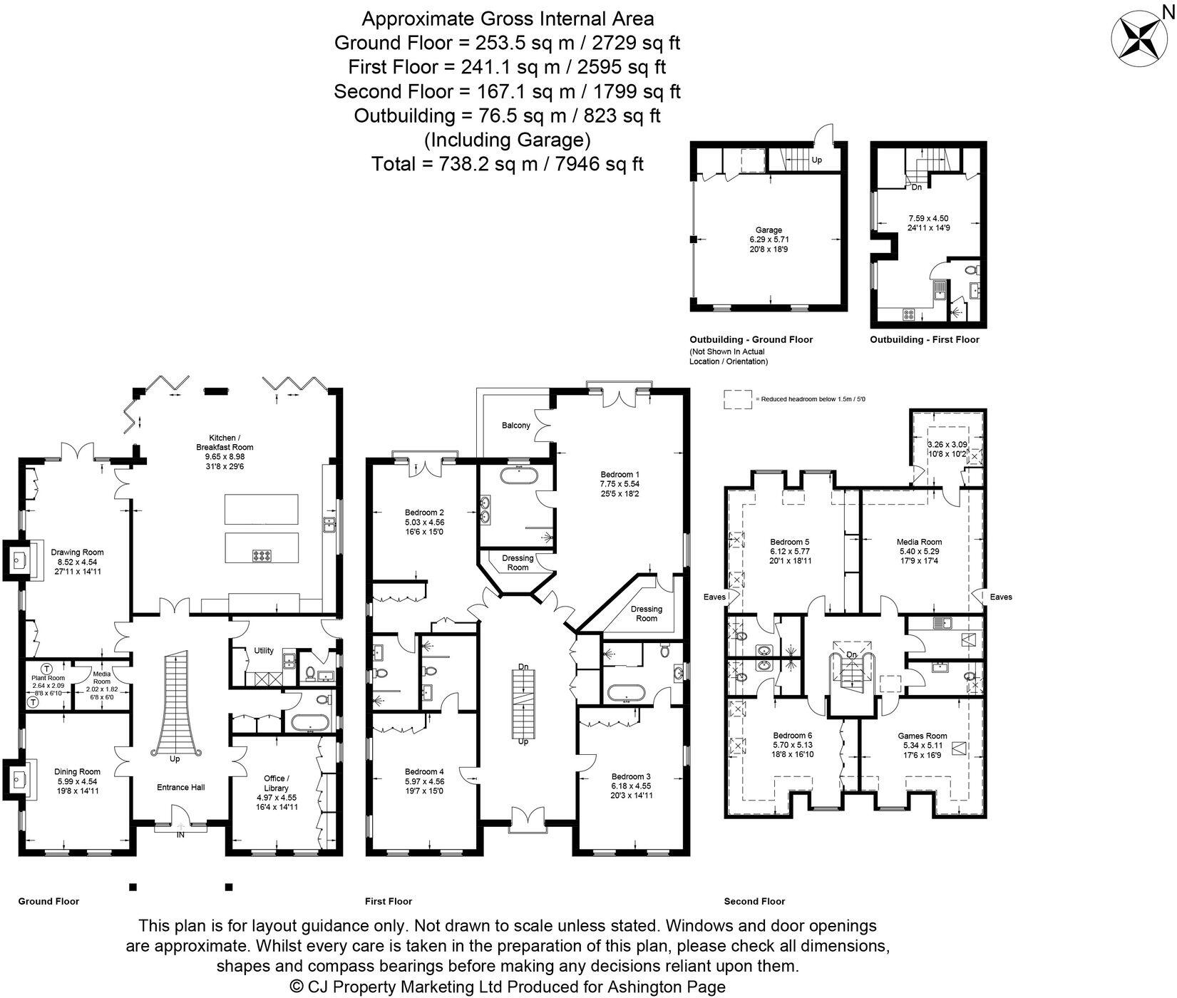 Burkes Road, Beaconsfield, HP9 floorplan