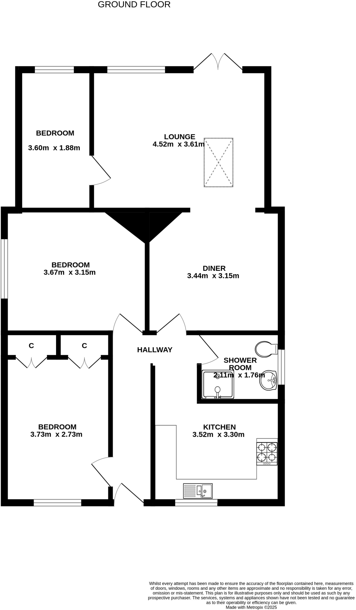 Greenstead Road, Colchester floorplan