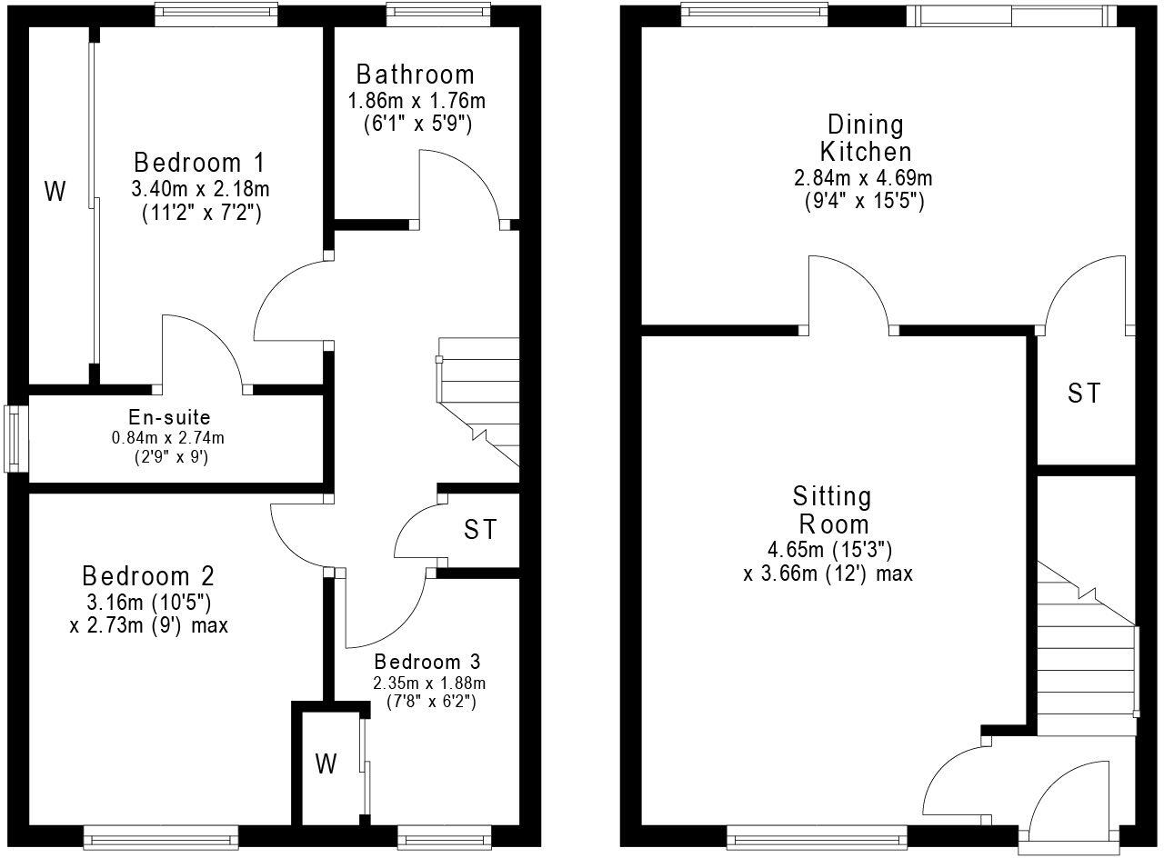 Kersehill Crescent, Falkirk, FK2 floorplan
