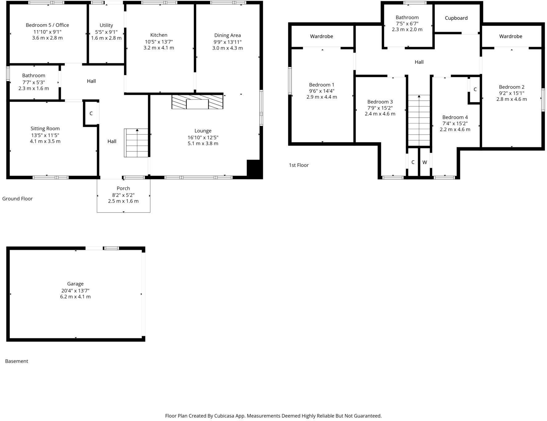 19, Castlehill Drive, Newton Mearns floorplan