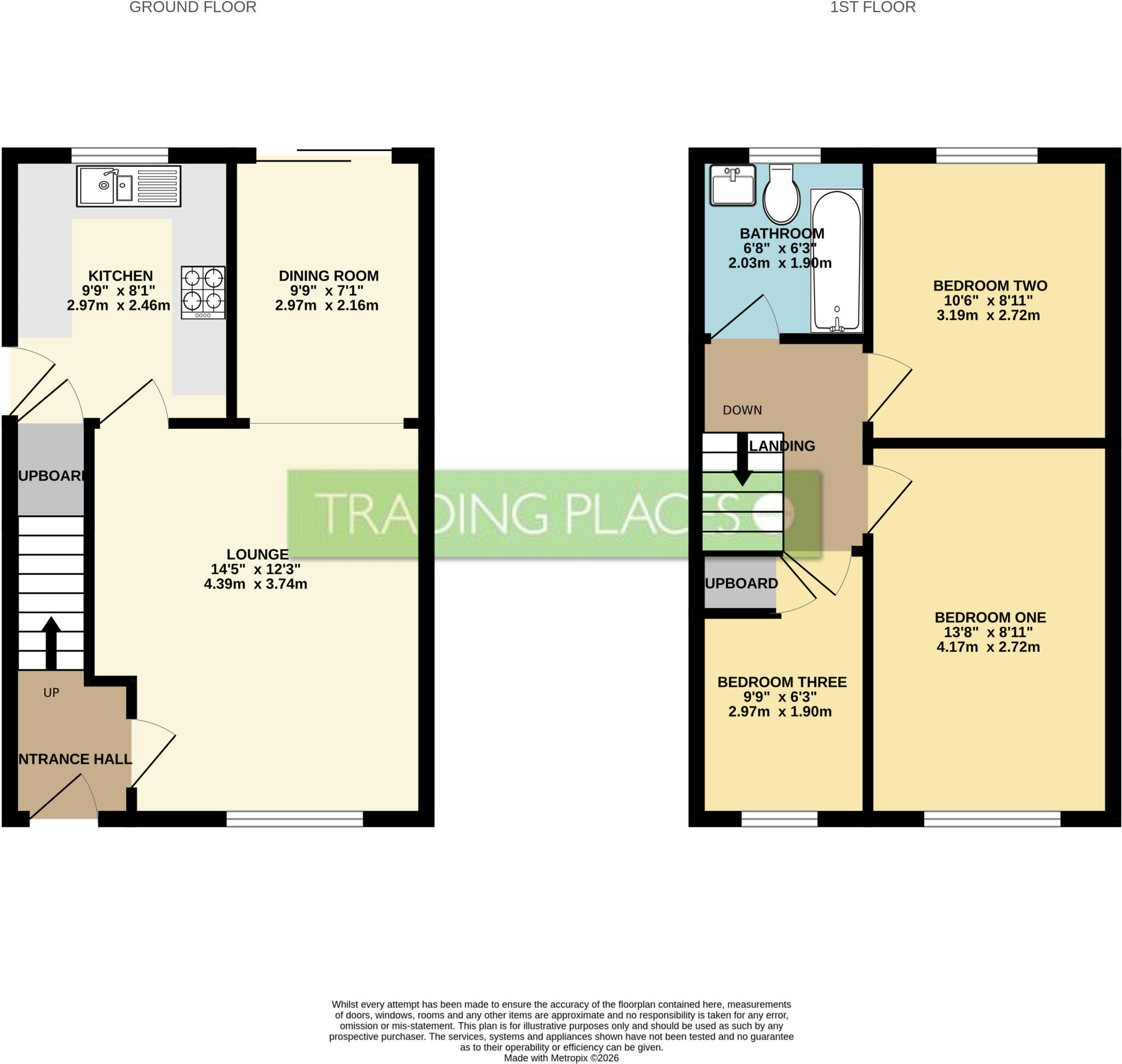 Allgreave Close, Sale, M33 floorplan