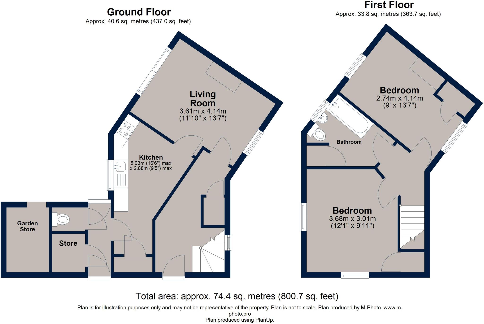 Reeves Way, Peterborough, PE1 floorplan