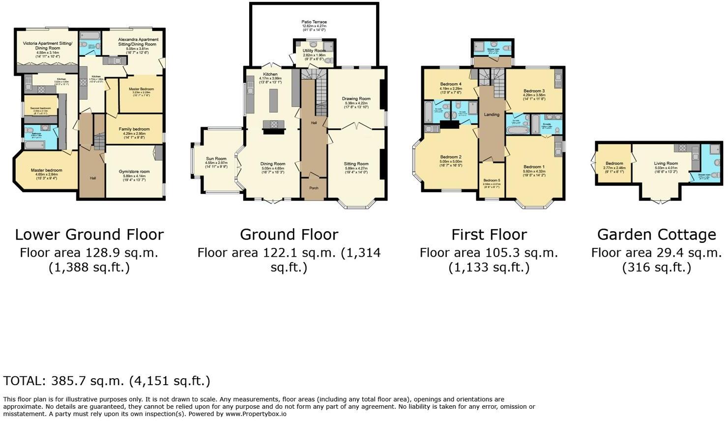 Clarence Road, Shanklin floorplan