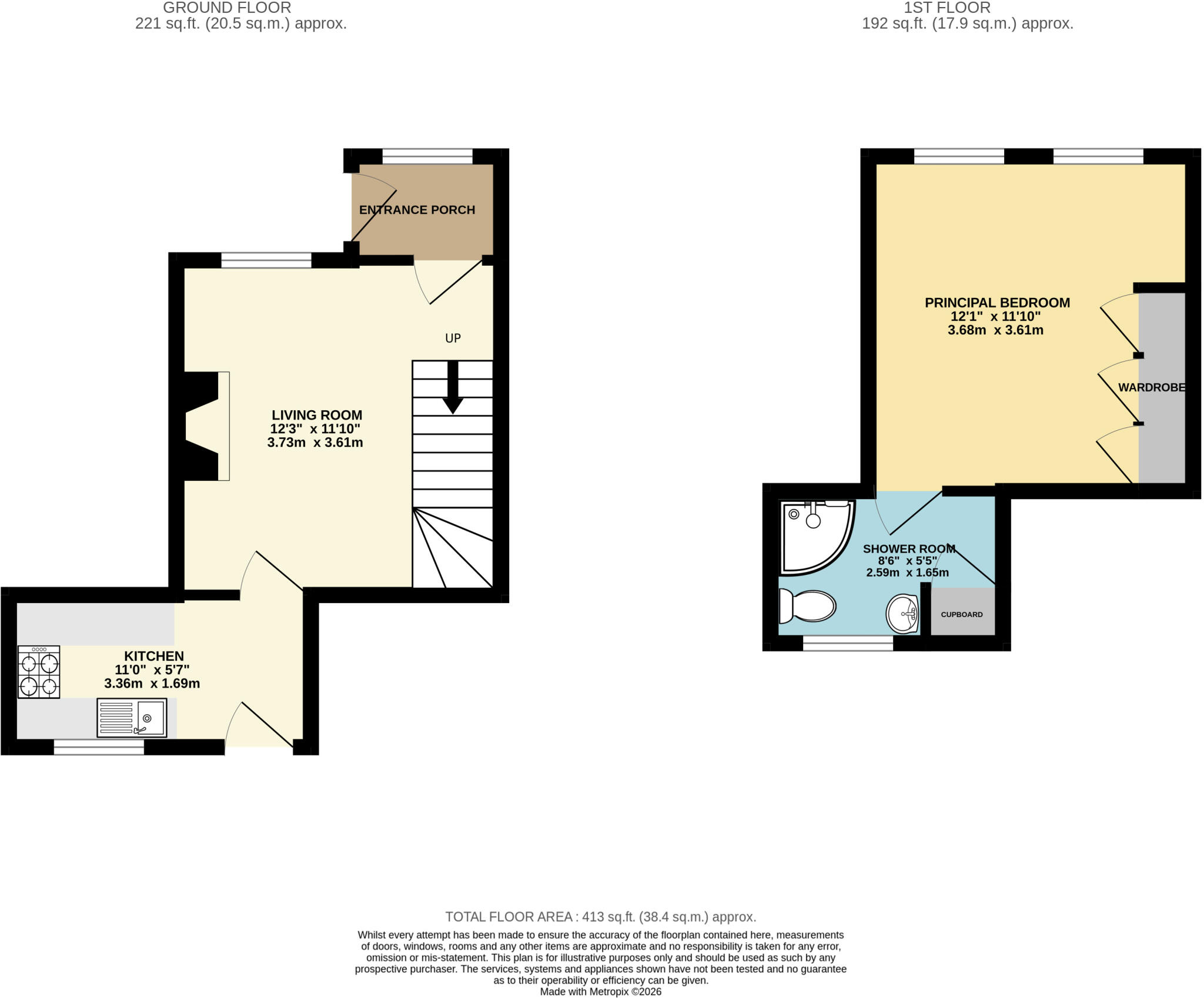 Le Val, Alderney floorplan