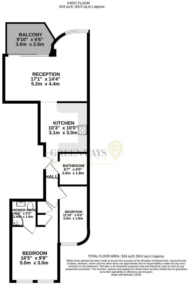 Kings Road, Brighton floorplan