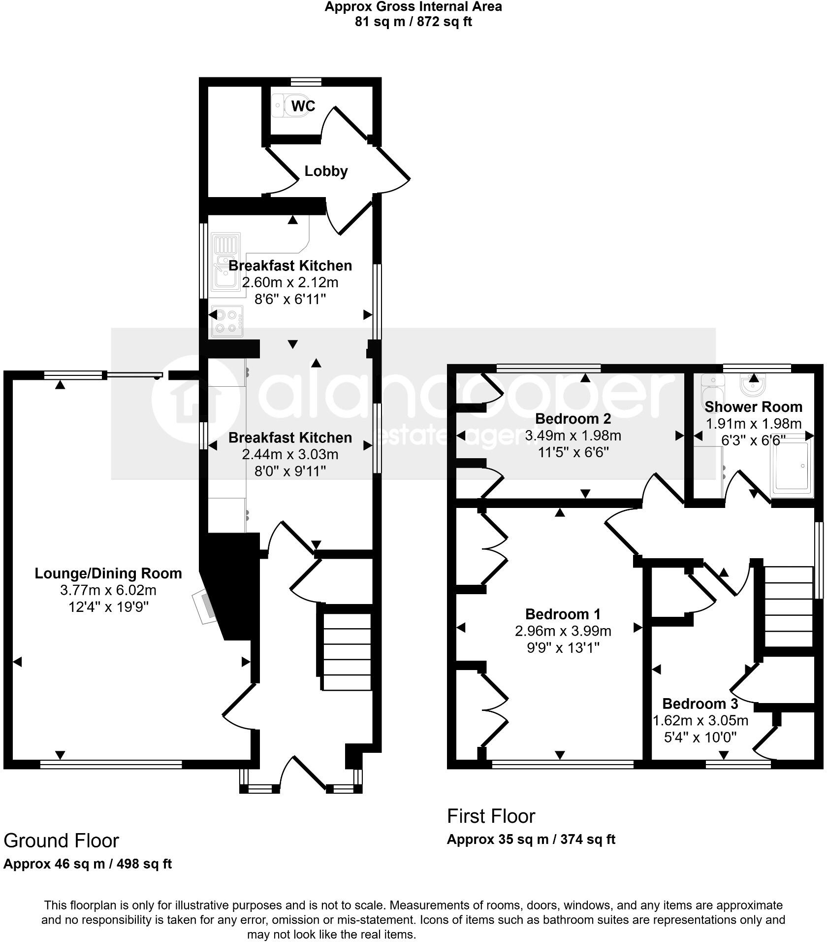 Barbridge Road, Bulkington, CV12 9PD floorplan