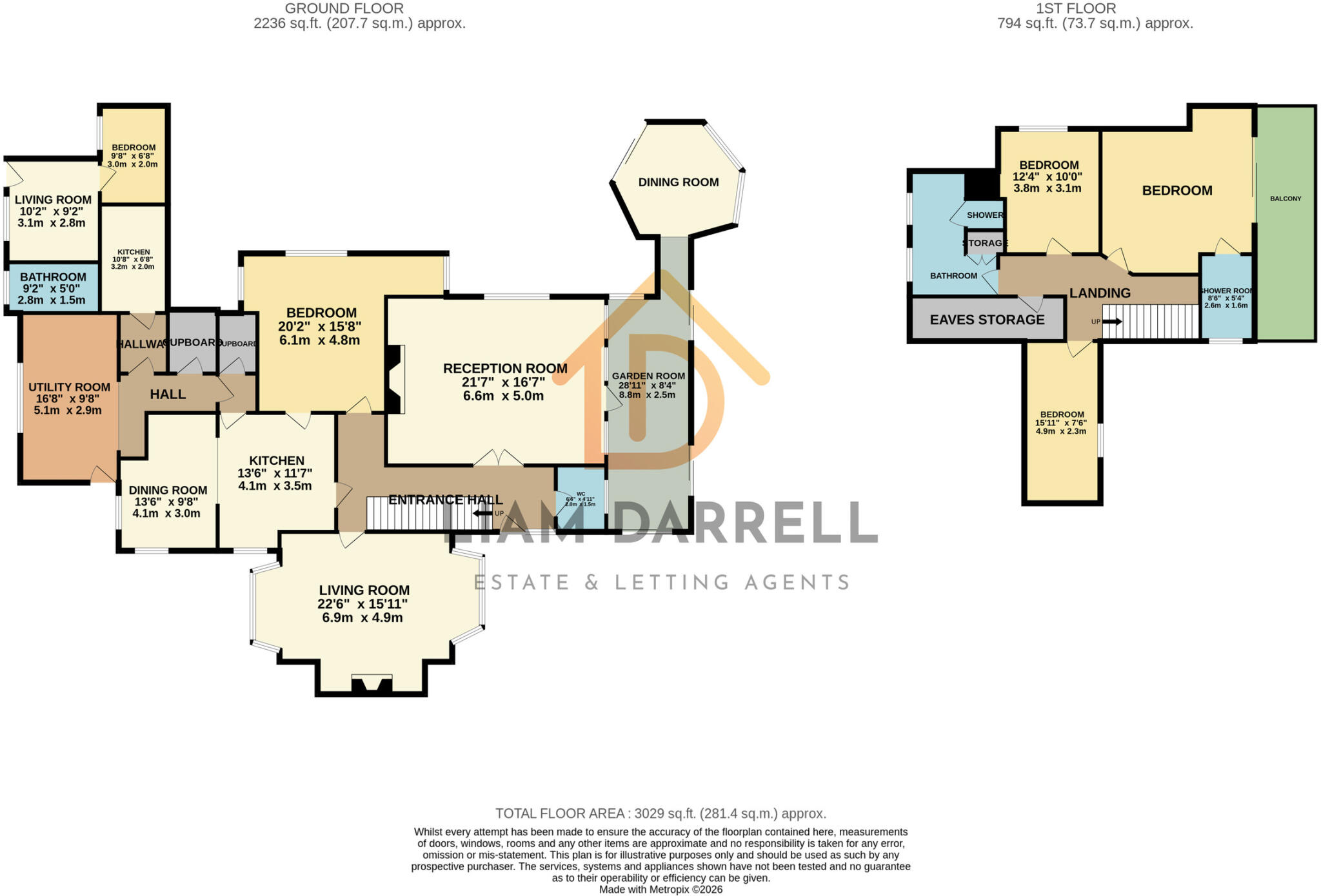 White Lodge, High Mill Drive, Scarborough, North Yorkshire floorplan