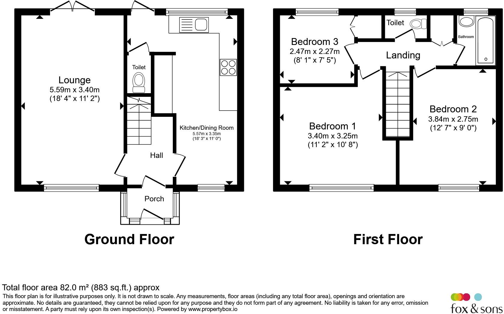 Longfield Avenue, Fareham floorplan