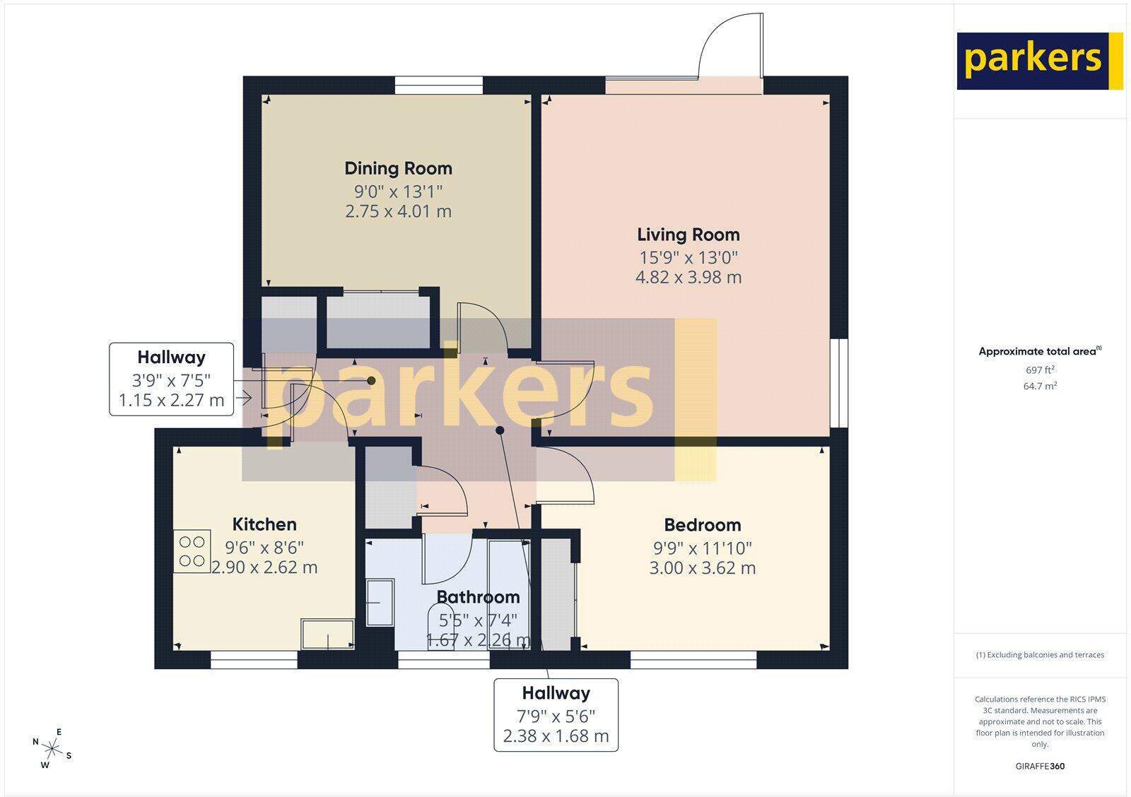 Bath Road, Reading, Berkshire, RG1 floorplan