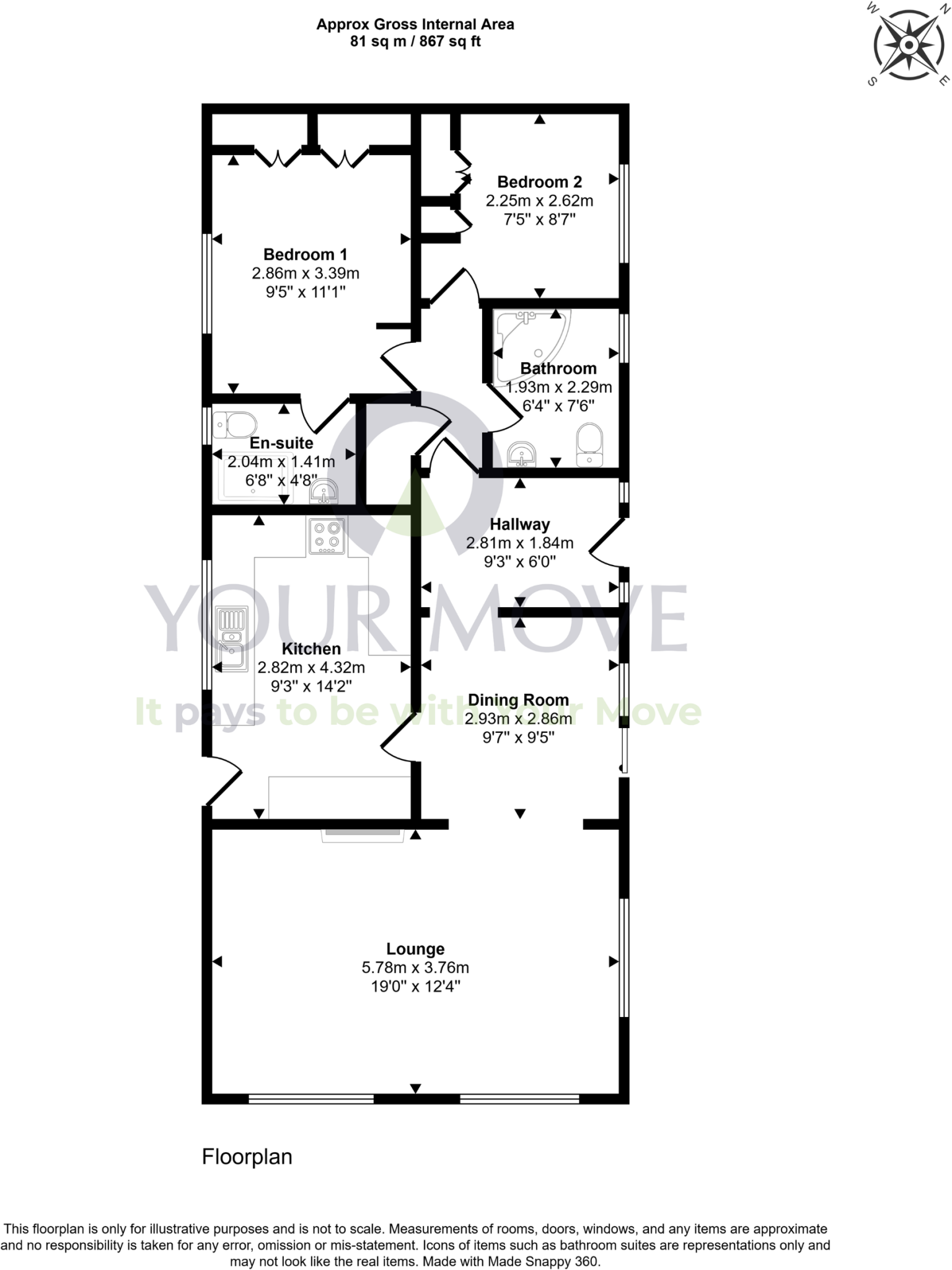 Ashgrove Park, Elgin, Moray, IV30 floorplan