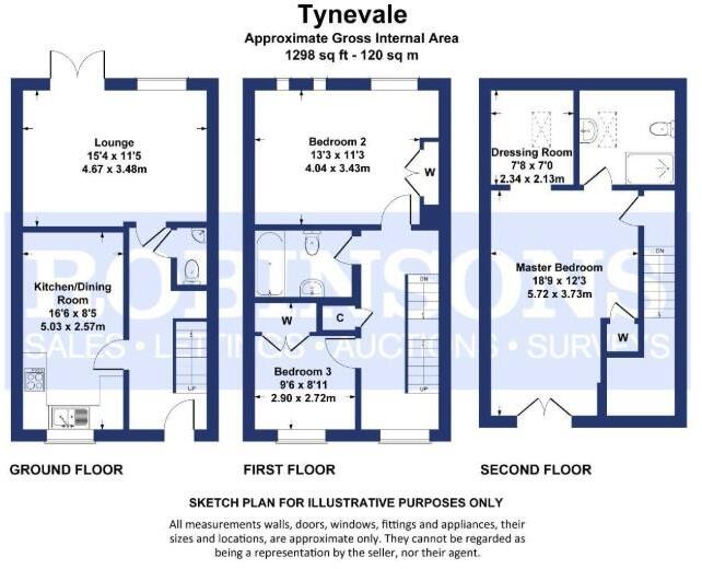 Tyne Vale, Stanley floorplan
