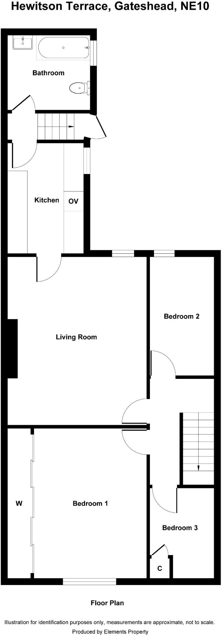Hewitson Terrace, Gateshead, NE10 floorplan
