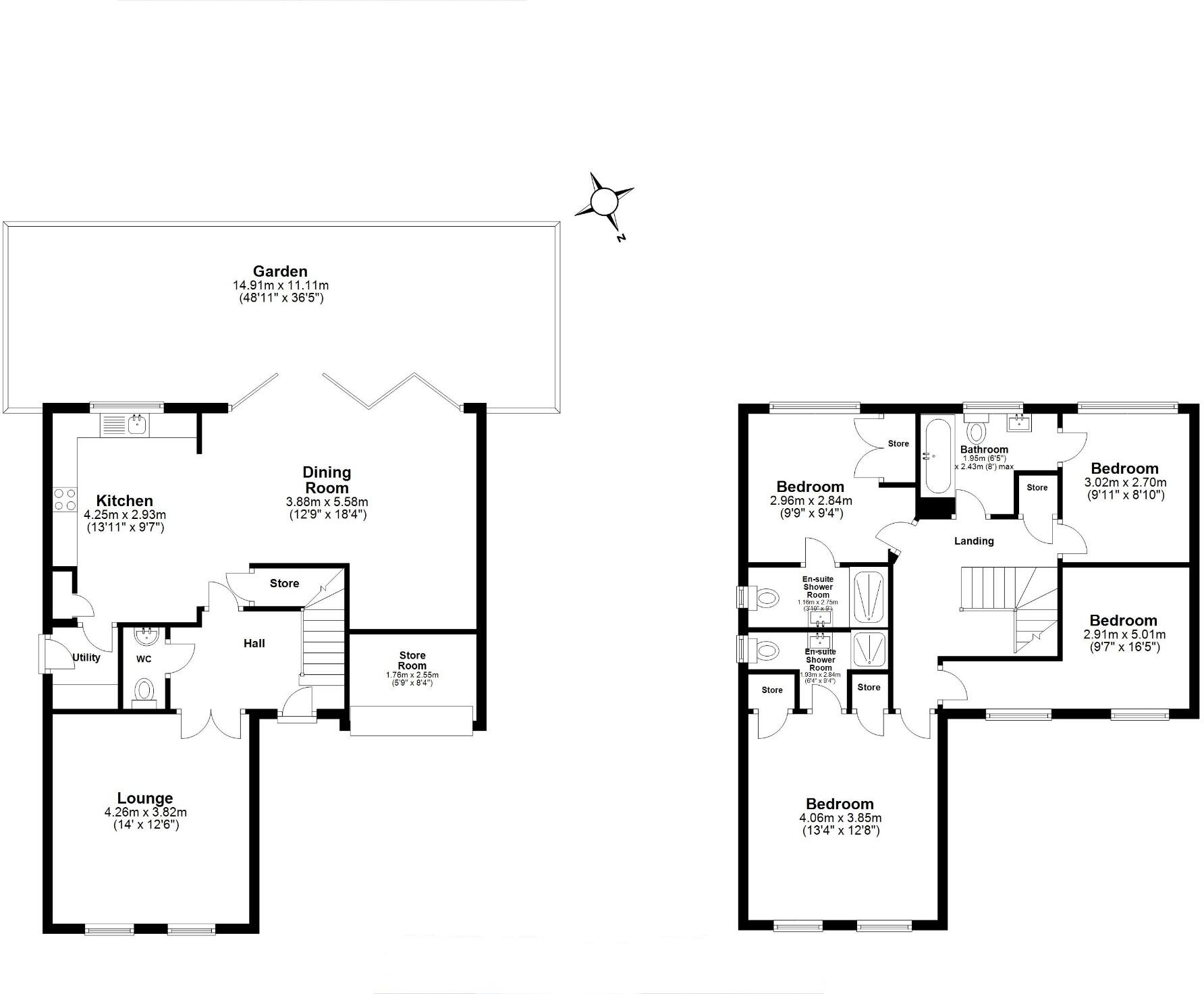 Caxton Way, Romford, London, RM1 floorplan