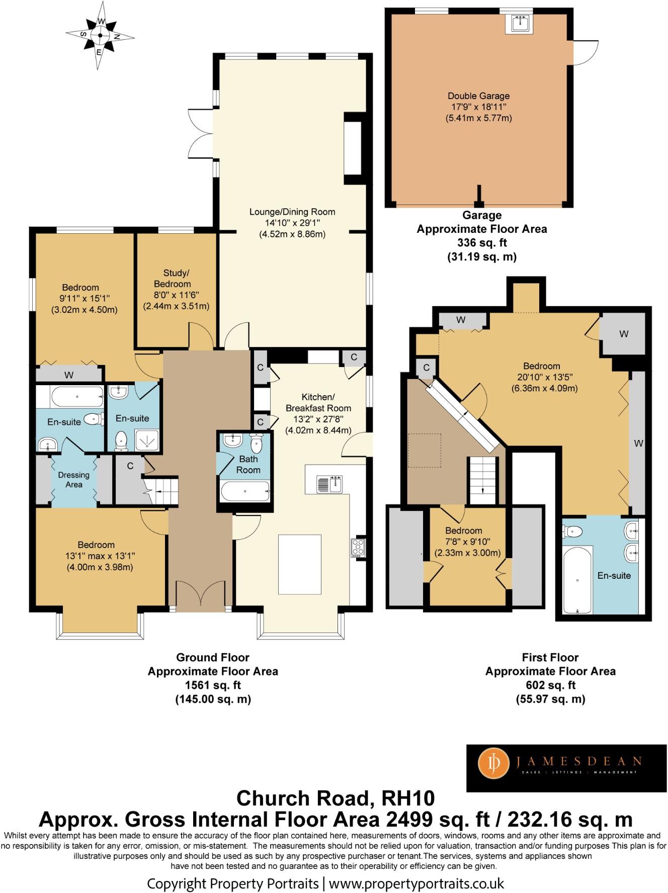 Church Road, Crawley, West Sussex, RH10 floorplan