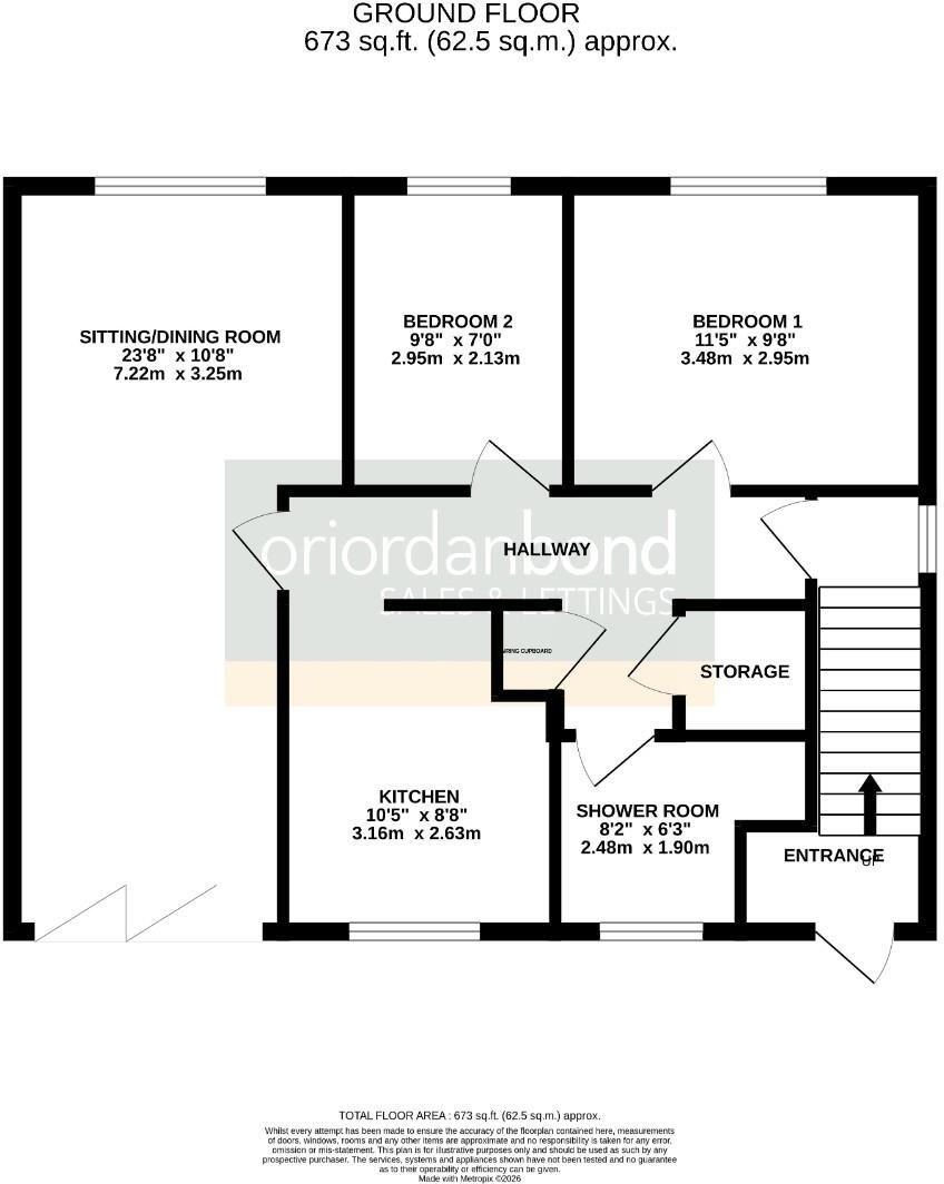 Whalley Grove, Cogenhoe, Northamptonshire NN7 floorplan
