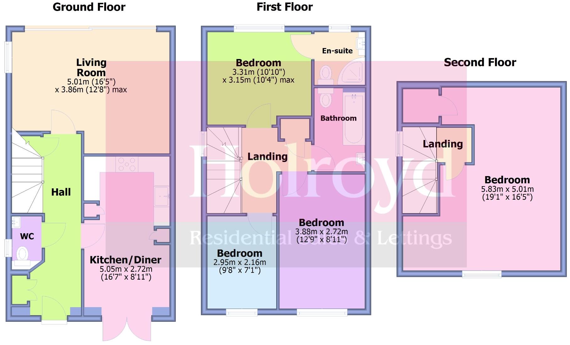 Parkers Courtyard, Western Road, RH16 floorplan