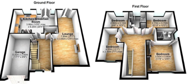 Hamilton Drive, The Ridings, Carlisle, CA2 floorplan