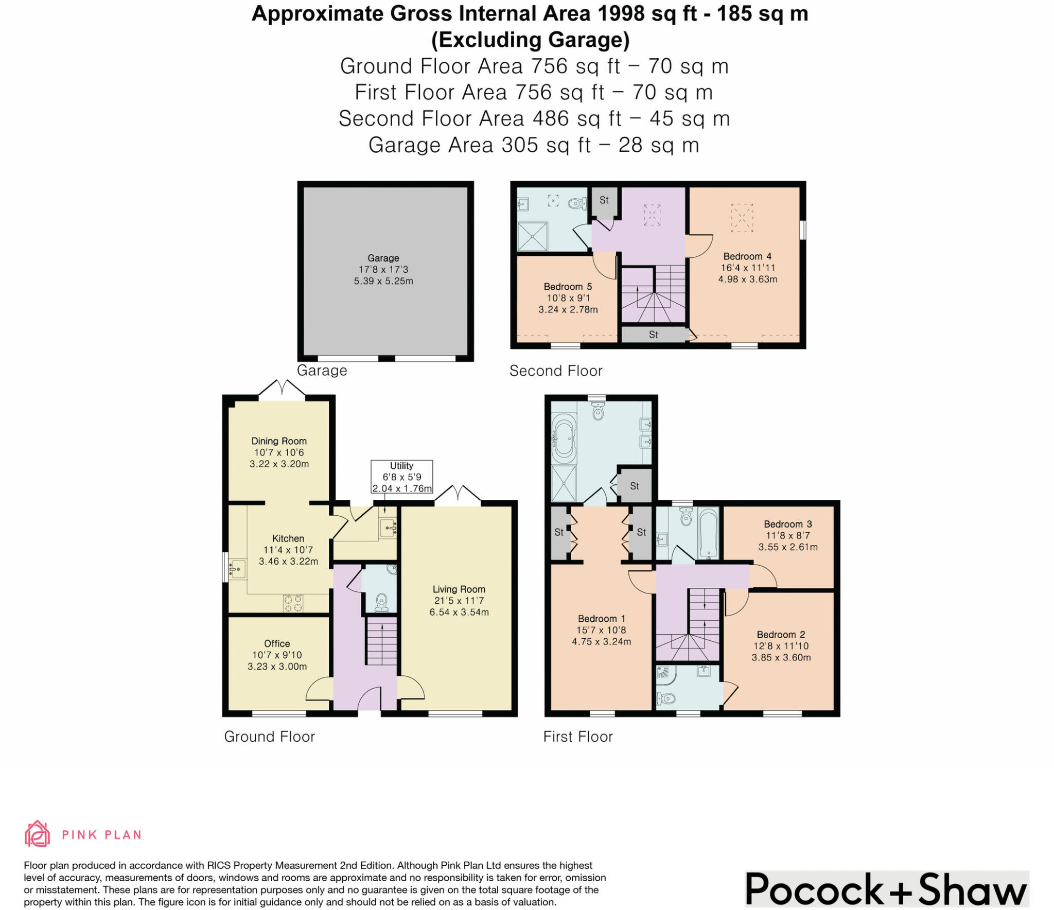 Kings Avenue, Ely, Cambridgeshire floorplan