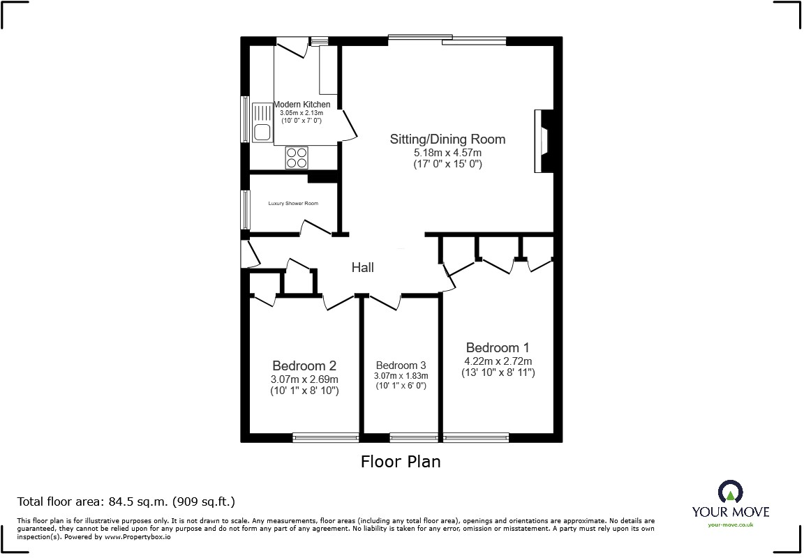 Sleigh Road, Sturry, Canterbury, Kent, CT2 floorplan