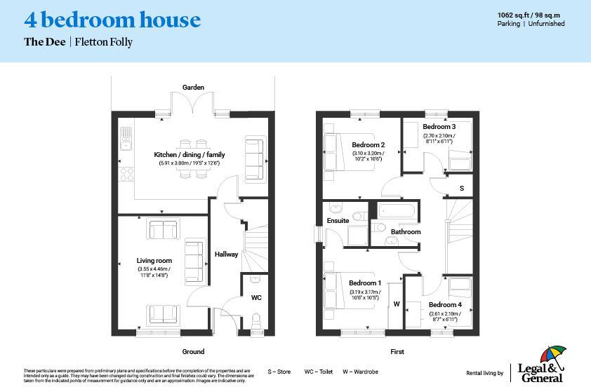 Earsham Grove, Great Haddon, Peterborough, PE7 7AH floorplan