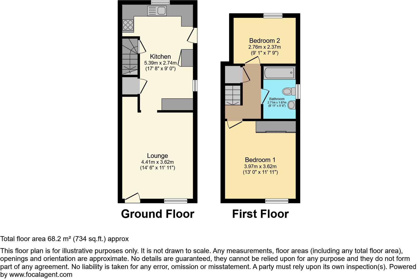 Princess Street, Barnsley, S74 floorplan