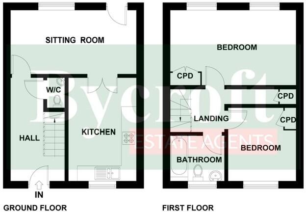 Royal Naval Hospital, Great Yarmouth floorplan