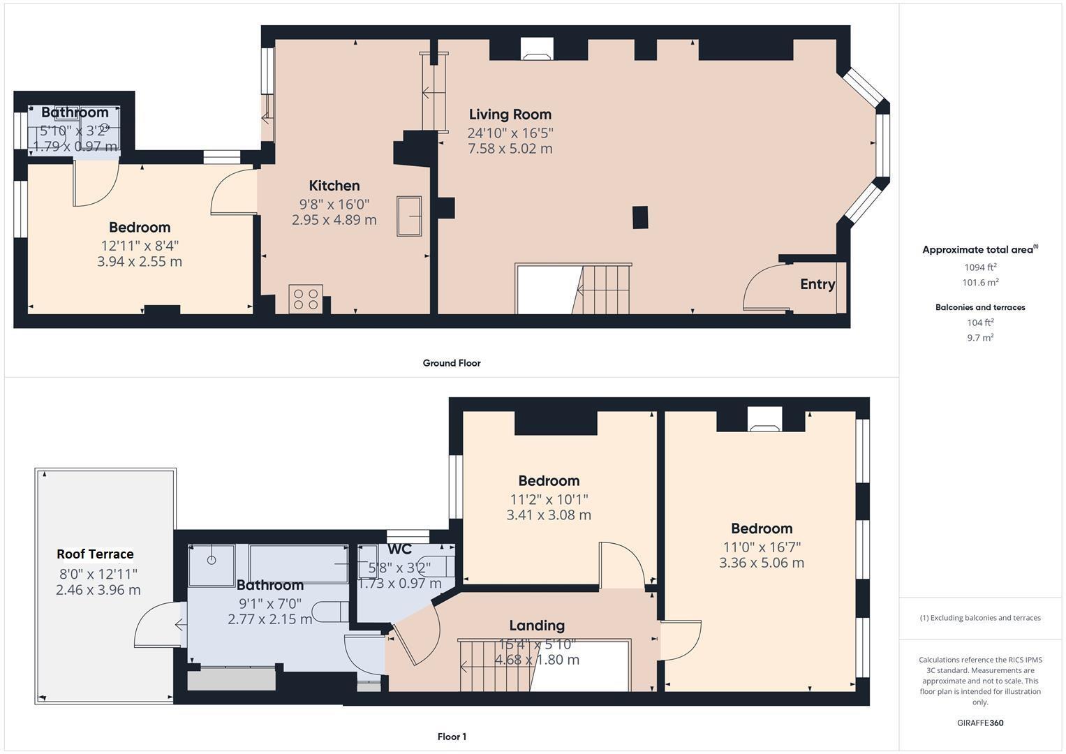 Hollingbury Road, Brighton floorplan
