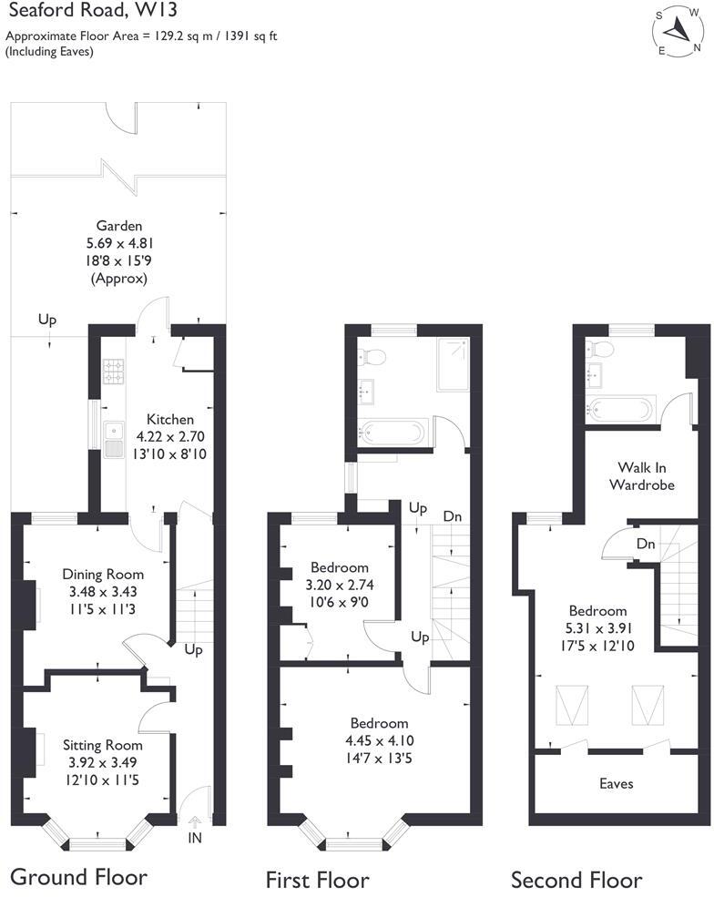 Seaford Road, London floorplan