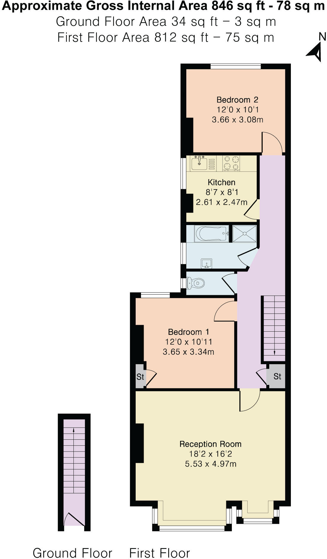 Crowborough Road, London floorplan