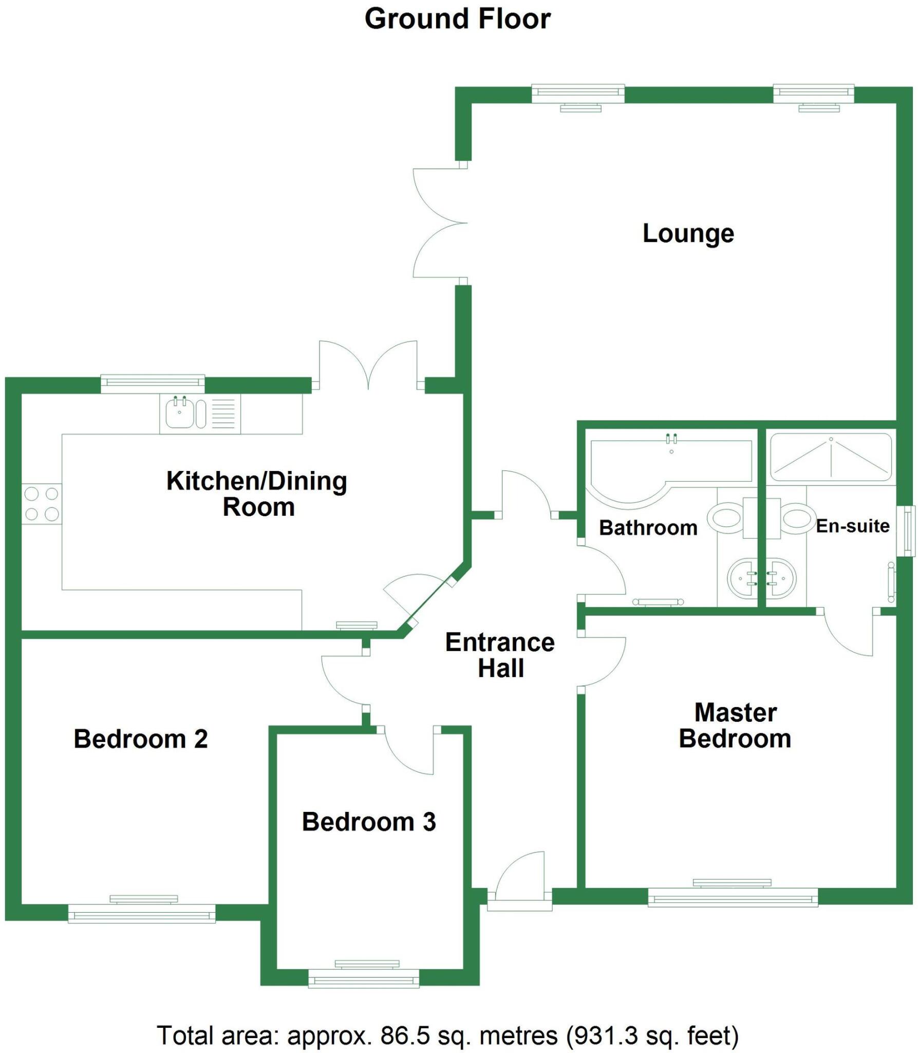 West View, Great Stukeley, PE28 floorplan