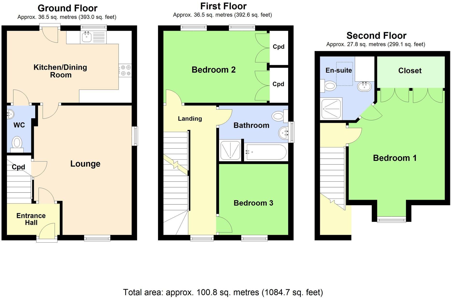Eton Way, Boston, PE21 floorplan