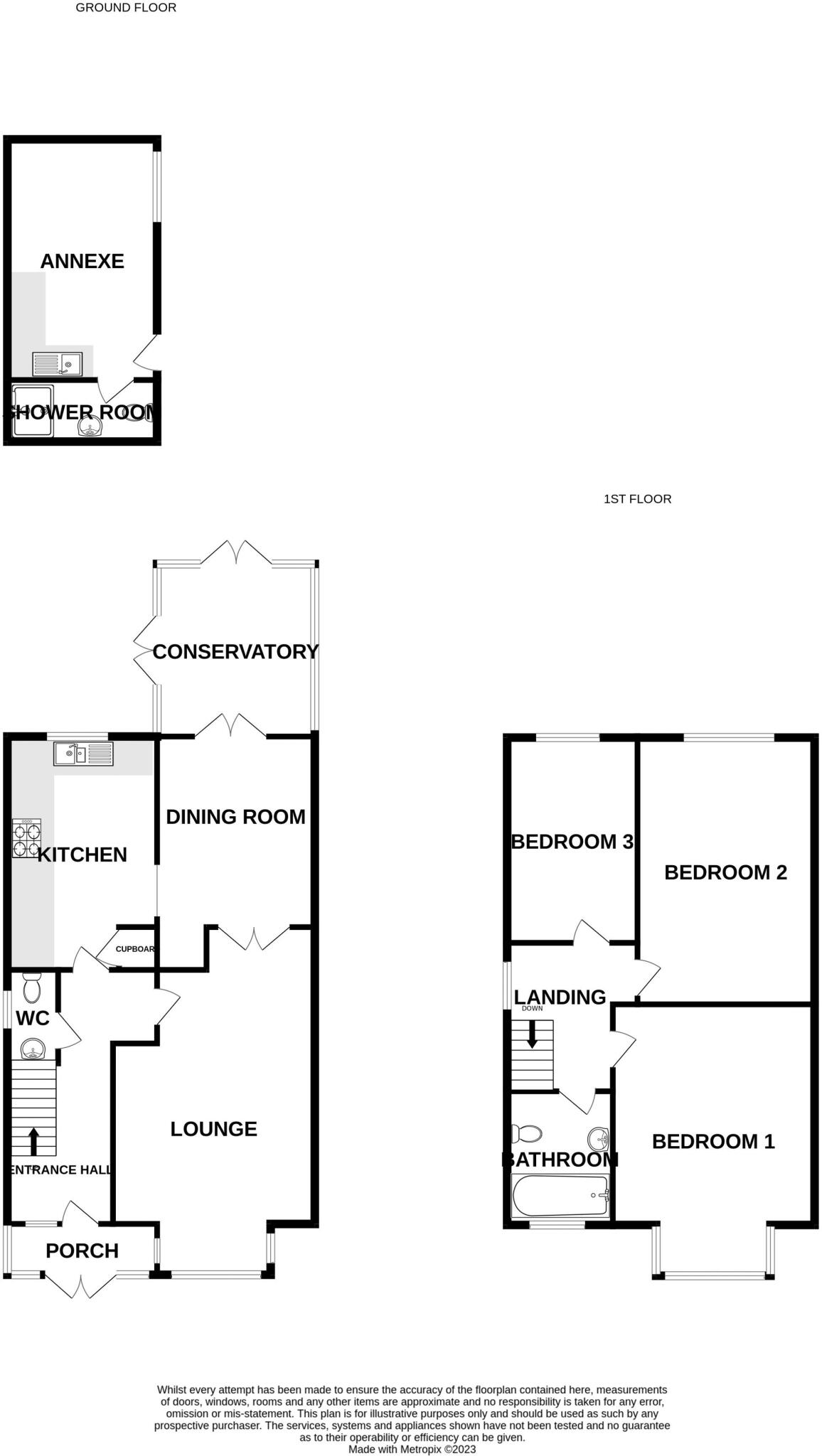 The Brow, Widley floorplan