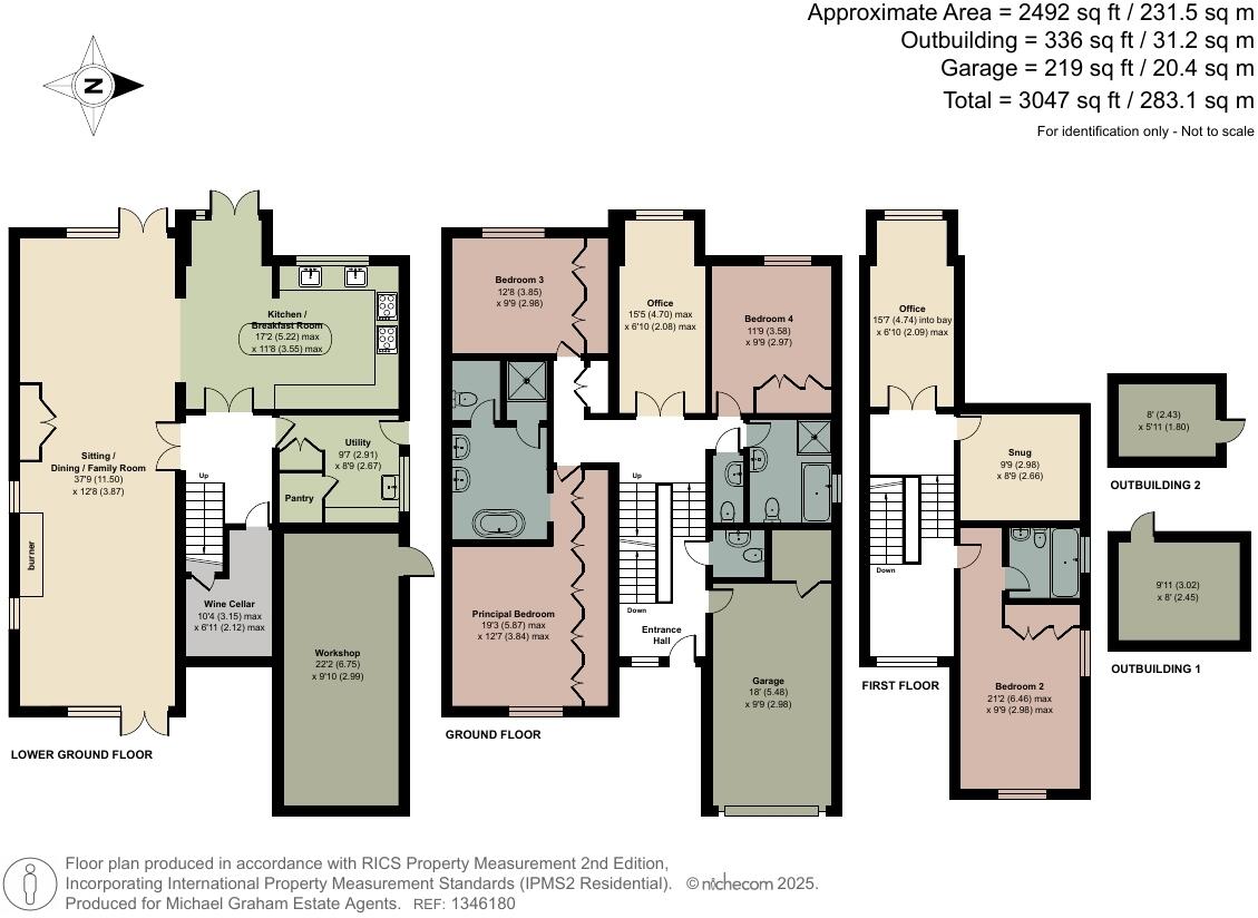Water Stratford Road, Tingewick, Buckinghamshire, MK18 floorplan