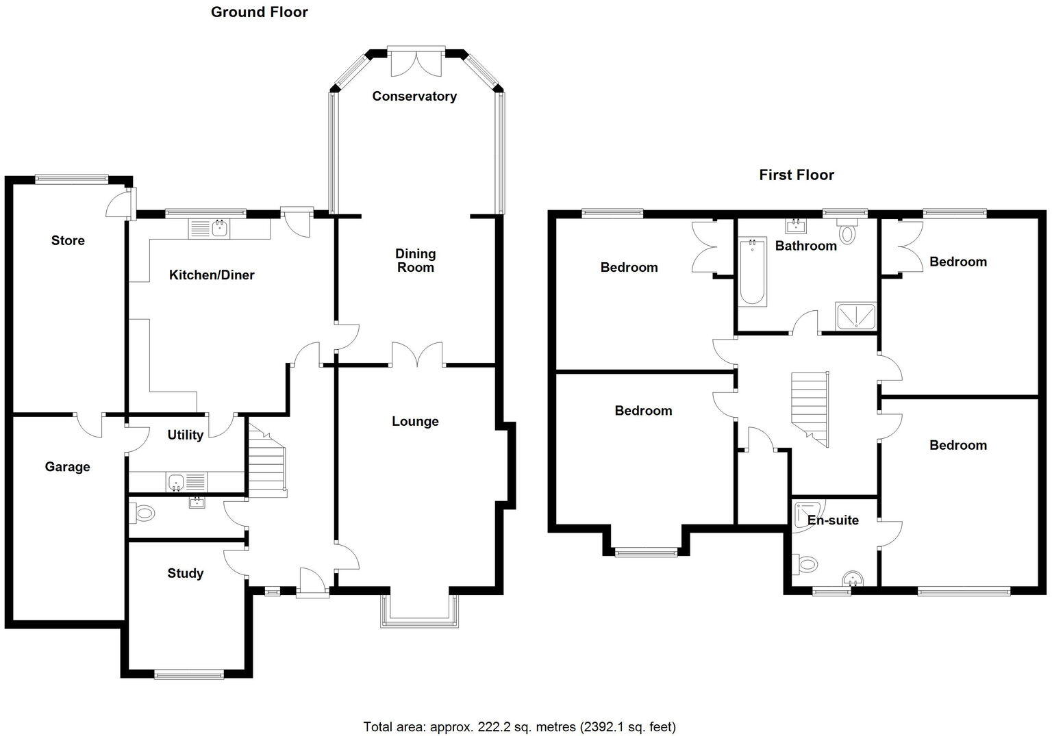 Bramley Drive, Hollywood, B47 5RD floorplan