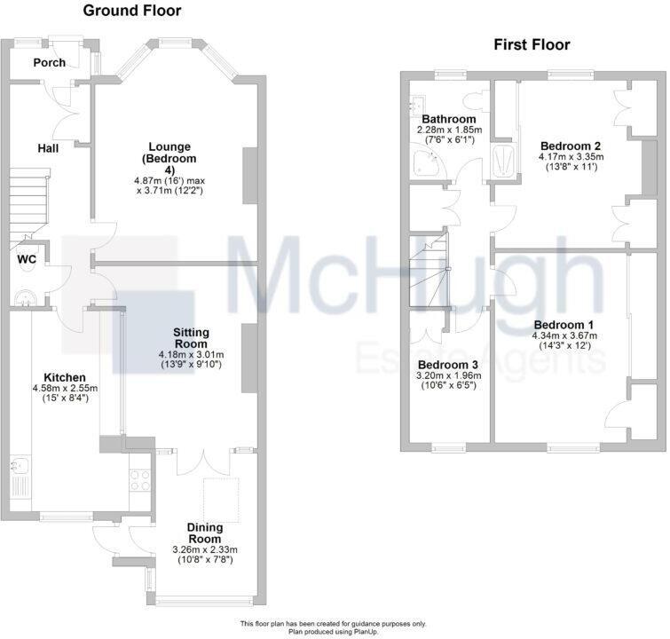 Taylor Street, Clydebank floorplan
