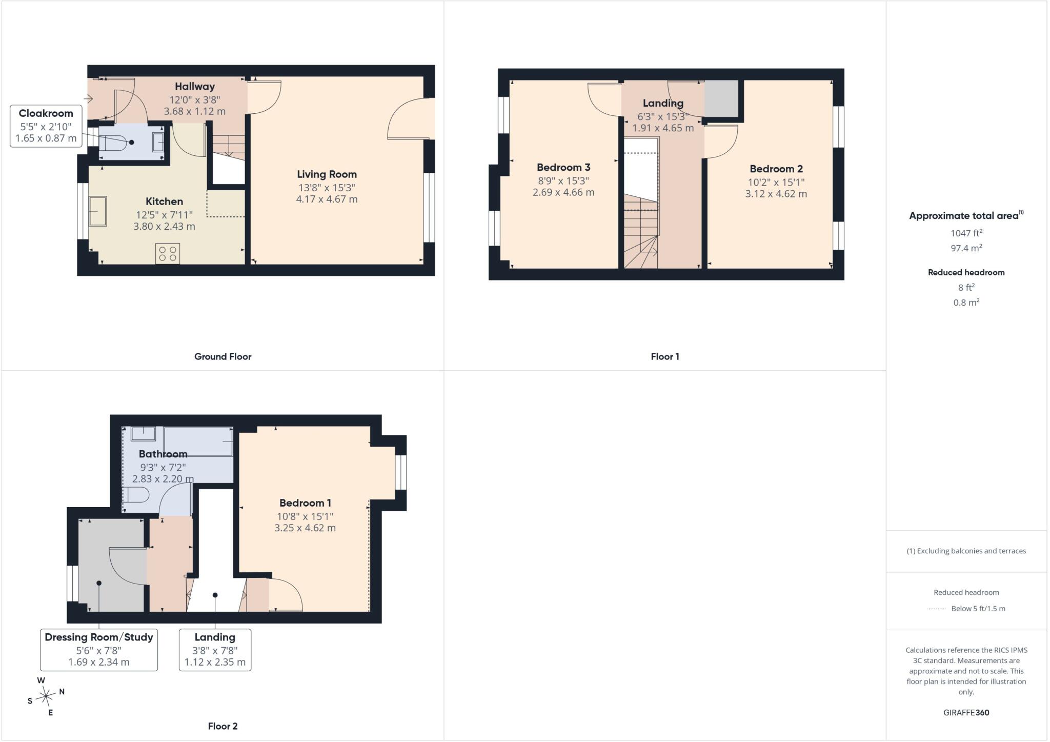 Langham Close, Hinckley, LE10 floorplan