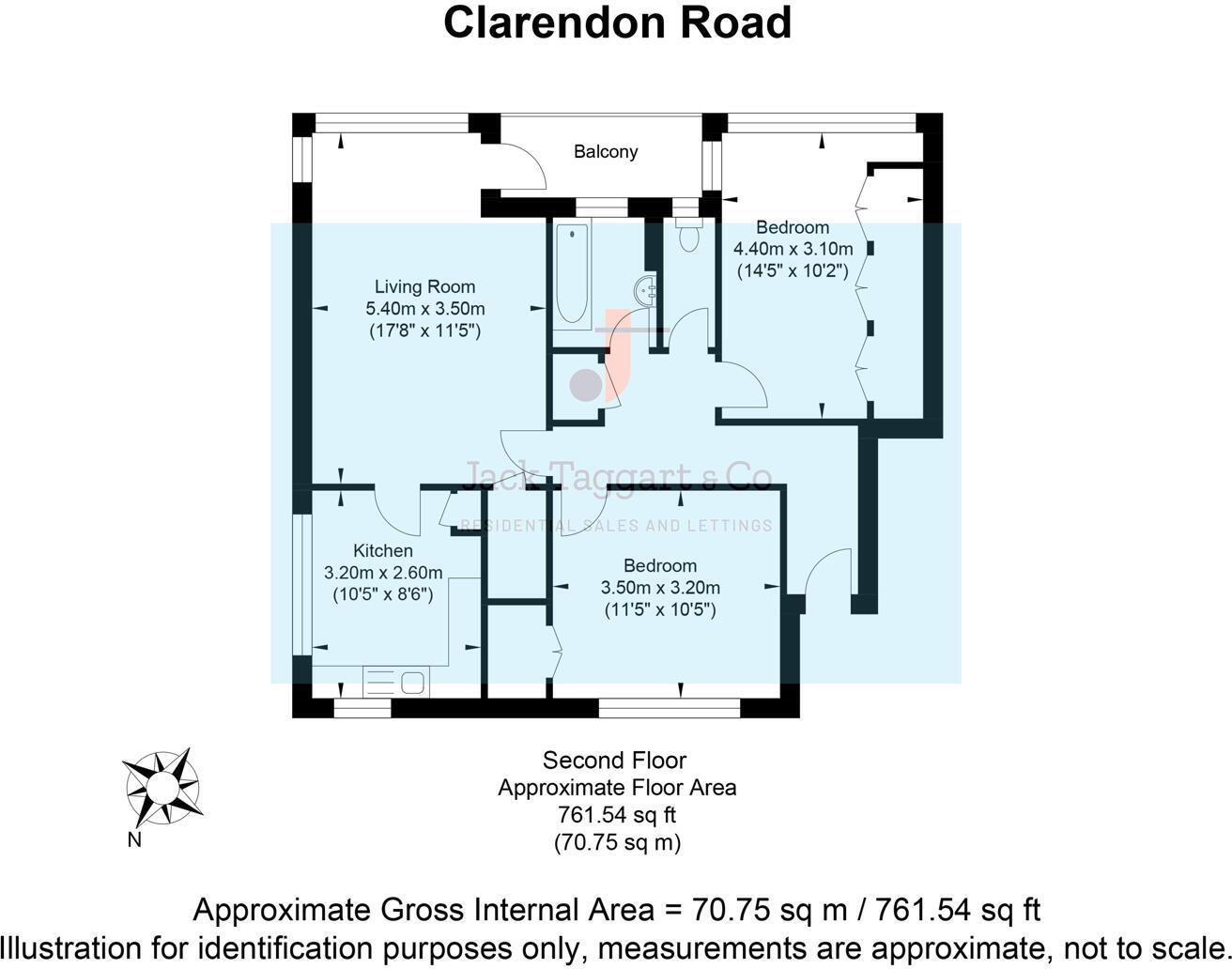 Clarendon Road, Hove floorplan