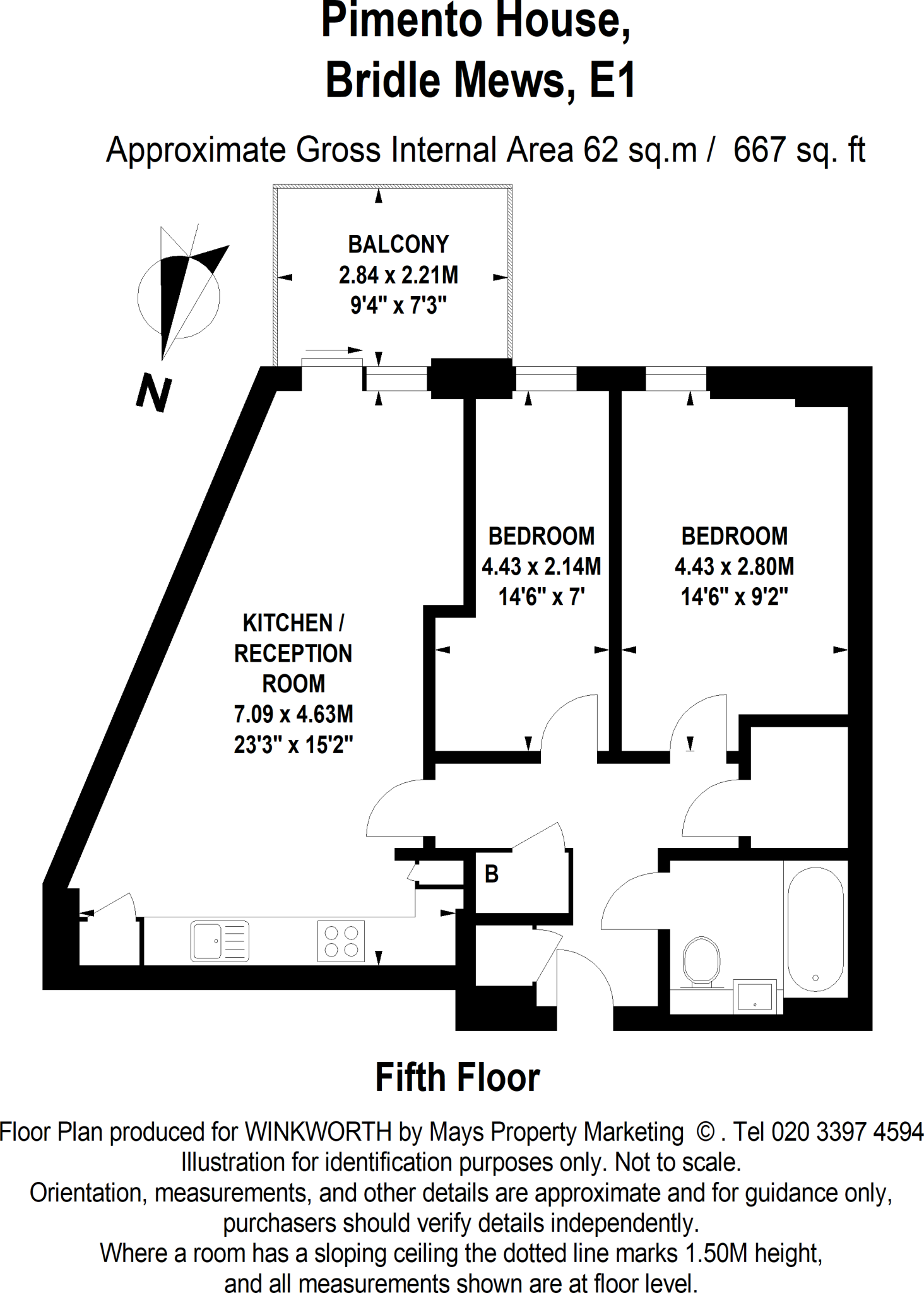 Bridle Mews, London, E1 floorplan